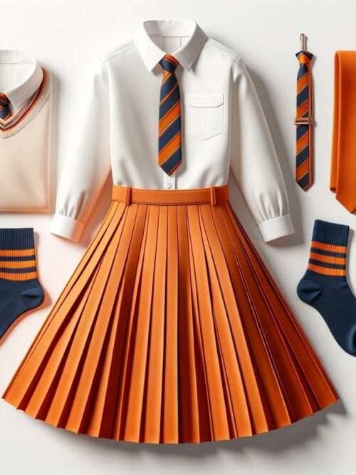 Customized Girls school uniform