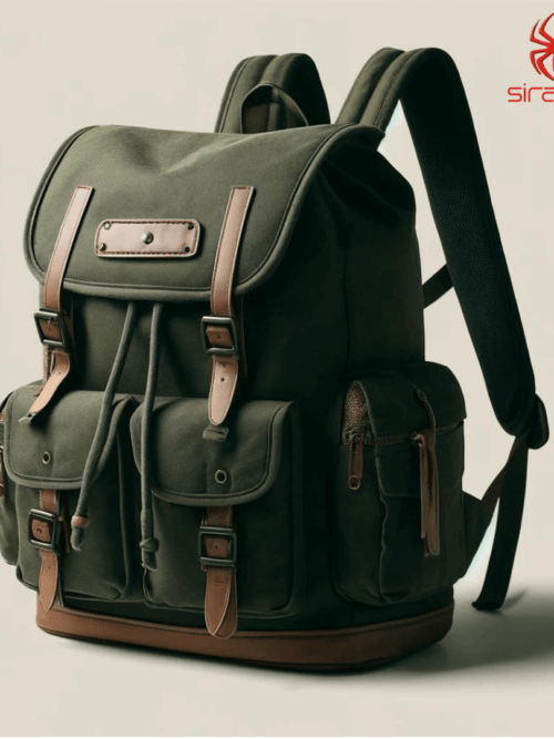 Logo Printed Backpack Bags