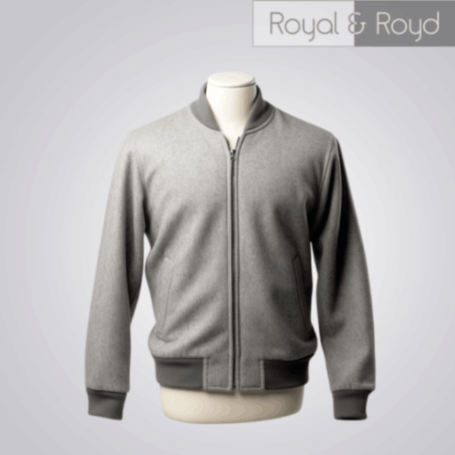 Fashionable Zippered Sweatshirt
